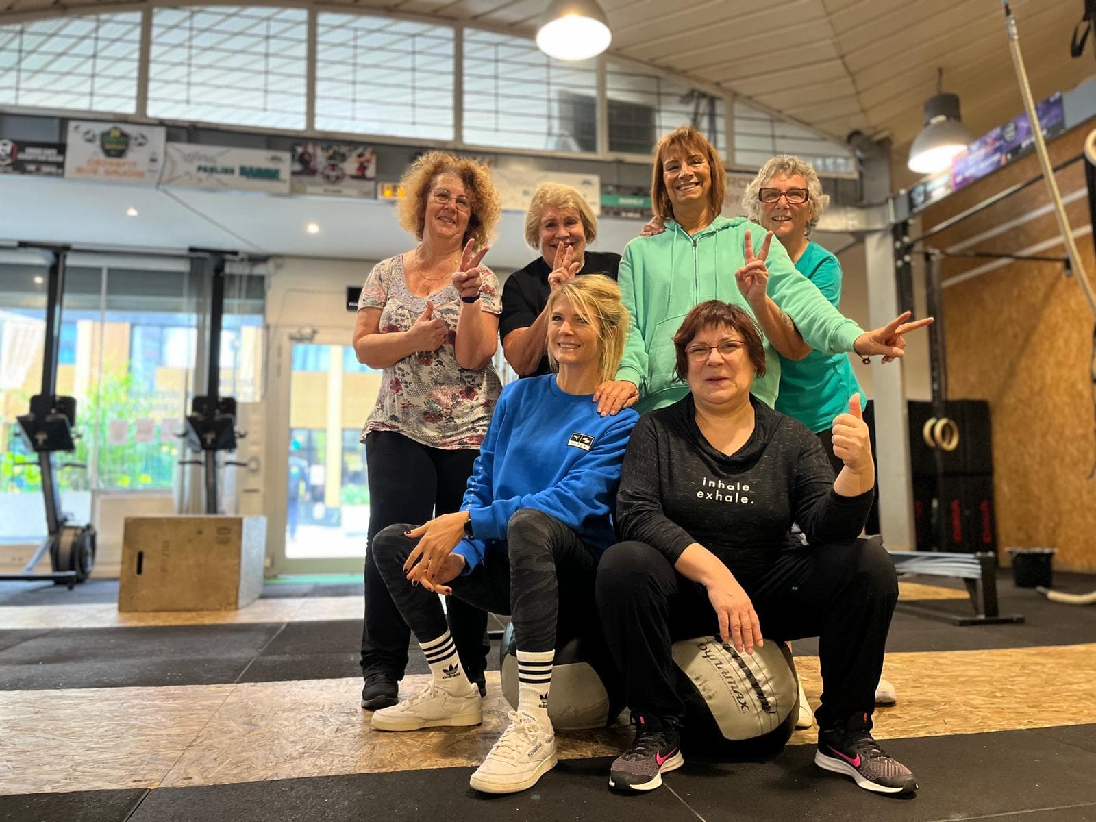 Cours CrossFit Masters pour seniors à la salle Rive Gauche Paris 13 — entraînement adapté tous niveaux