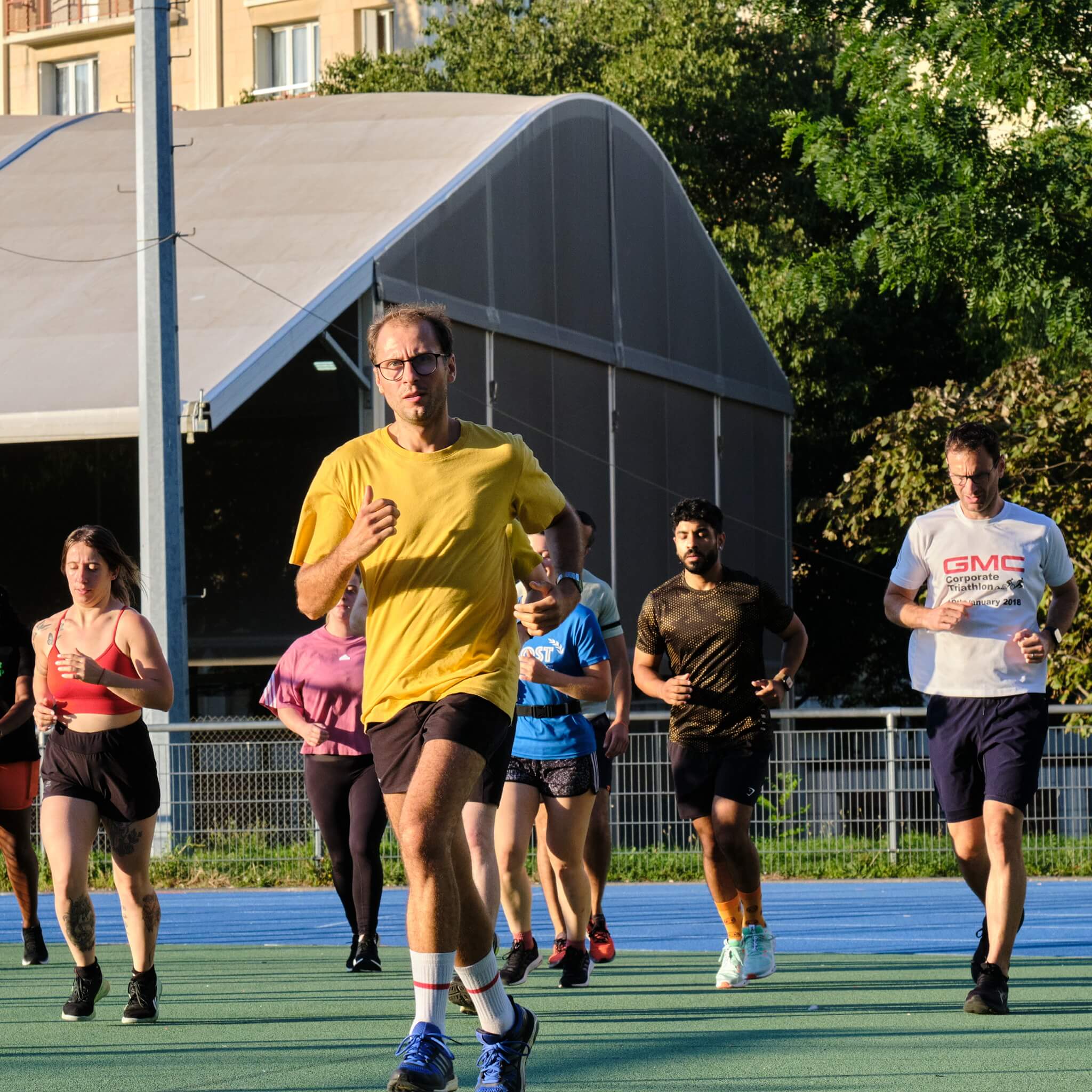 Cours de running en groupe à Paris 13 avec CrossFit Rive Gauche
